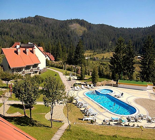 Perlyna Karpat Hotell Slavske Exteriör bild